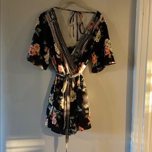 Floral romper